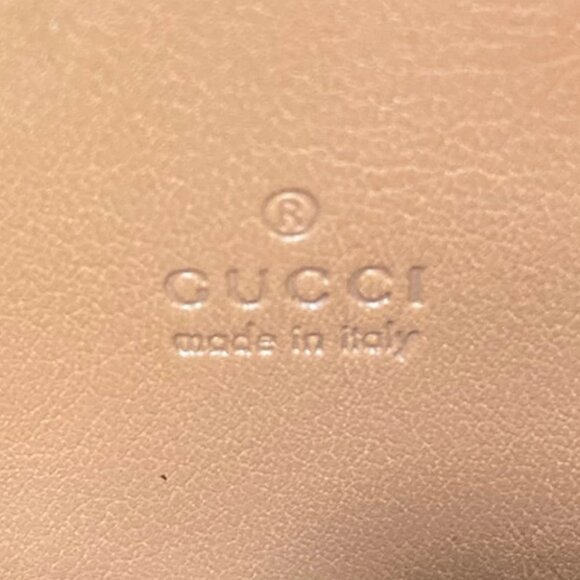 Auth GUCCI Micro Guccissima Light Brown Leather - Coin Case - Picture 8 of 8